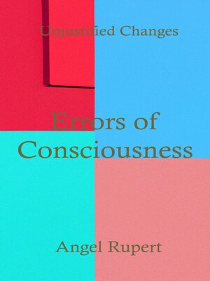 cover image of Errors of Consciousness